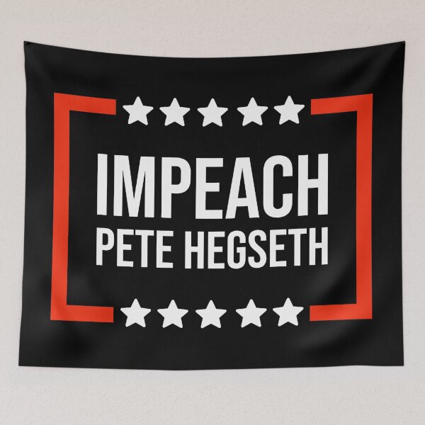 Item preview, Impeach Pete Hegseth  designed and sold by Rachel the Artist .