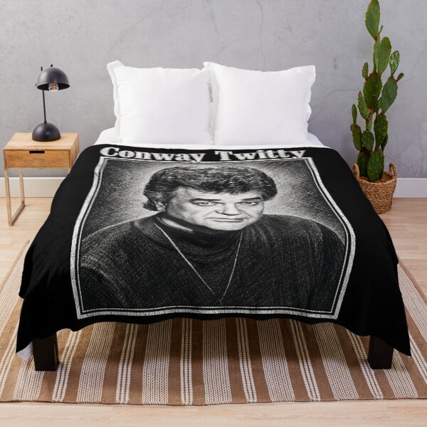 Artikelvorschau, Conway Twitty entworfen und verkauft von FloraPlantTees.