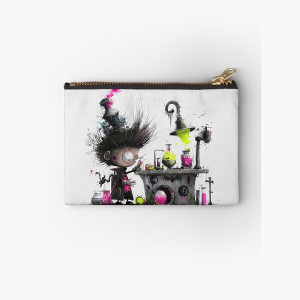 Item preview, Mad Scientist Potion Lab | Creepy Watercolor Dark Art designed and sold by designsdetour.