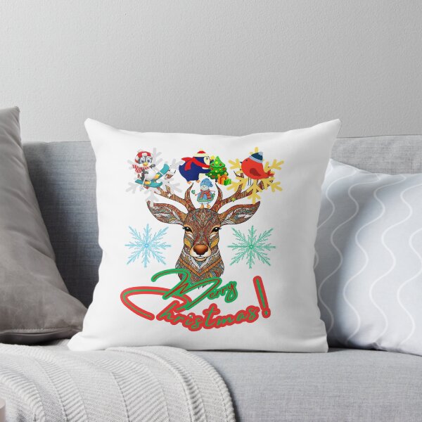 Item preview, Deer Merry Christmas designed and sold by RoseAIArtRhythm.