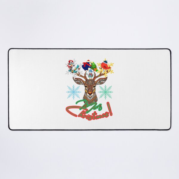 Item preview, Deer Merry Christmas designed and sold by RoseAIArtRhythm.
