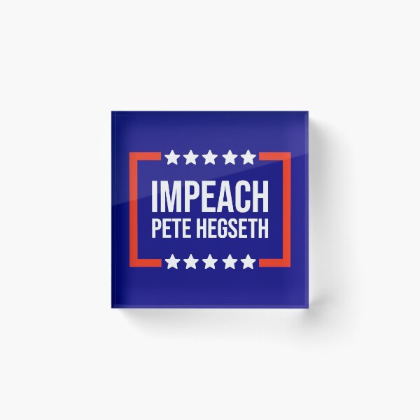 Item preview, Impeach Pete Hegseth  designed and sold by Rachel the Artist .