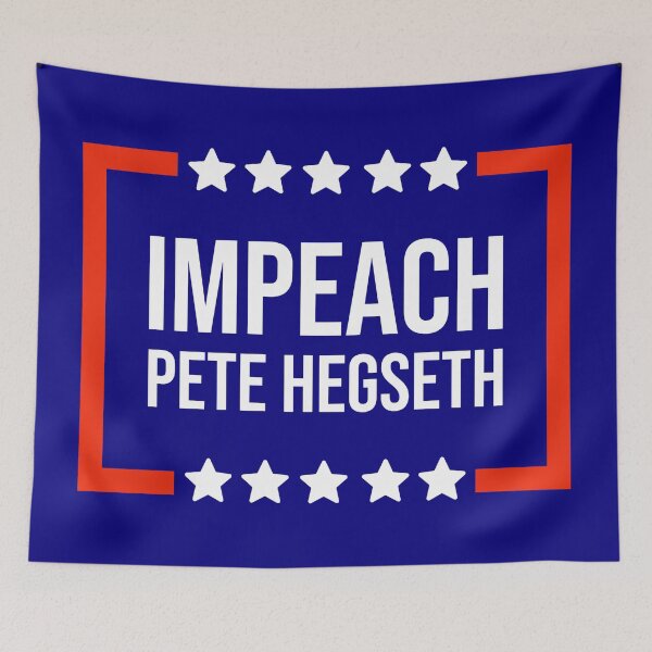 Item preview, Impeach Pete Hegseth  designed and sold by Rachel the Artist .