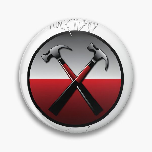 Item preview, Red and Black Hammer Design Inspired by Classic Rock Album Art designed and sold by zanahoricida.