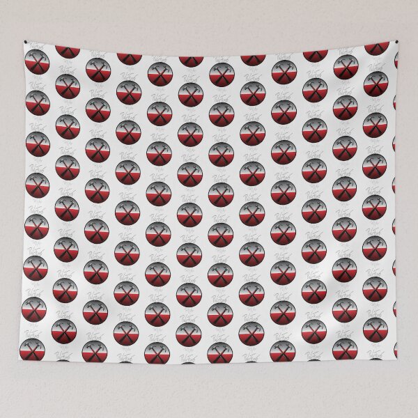 Item preview, Red and Black Hammer Design Inspired by Classic Rock Album Art designed and sold by zanahoricida.
