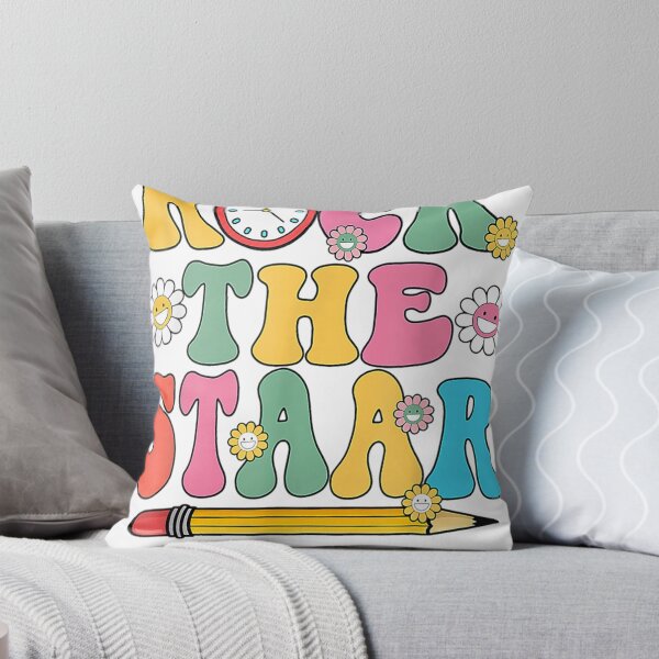 Item preview, Rock The STAAR Teacher Student Funny Test Day Retro Groovy designed and sold by Lapipanst.