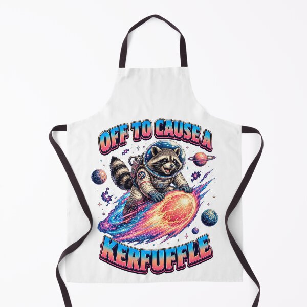Item preview, Retro Neon Space Raccoon Surfing a Comet - Funny Synthwave Animal Art designed and sold by SIMPLY ART.