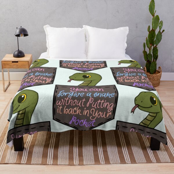 Item preview, You can forgive a snake without putting it back in your pocket designed and sold by Artistkhg.