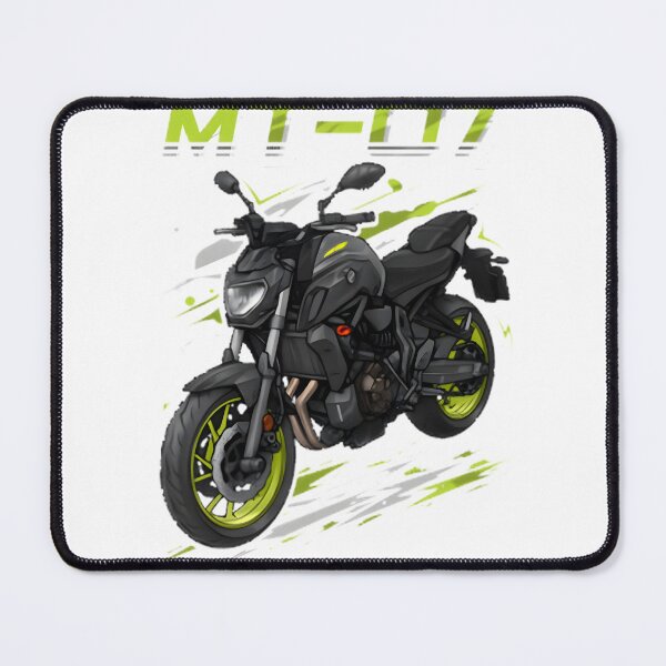 Item preview, Matte Gray Yamaha MT Inspired Motorcycle Art Design designed and sold by SirErnest.