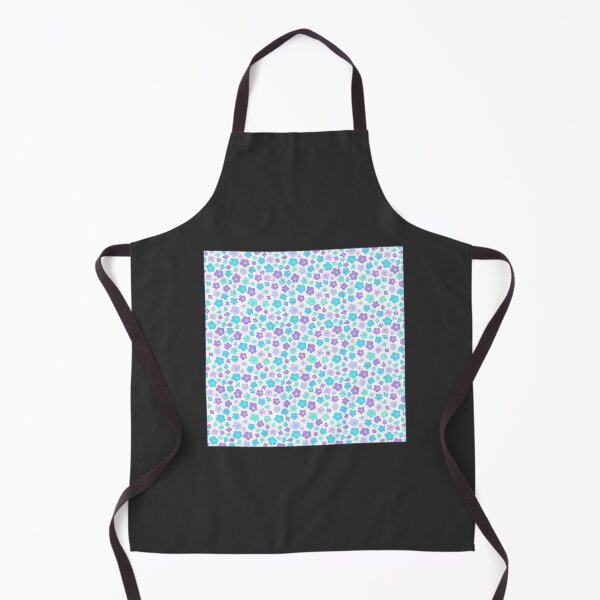 Item preview, Aesthetic Small Floral Pattern with Purple, Turquoise, and Lilac Ditsy Flowers designed and sold by ABDELAZIZ SEFFAL.
