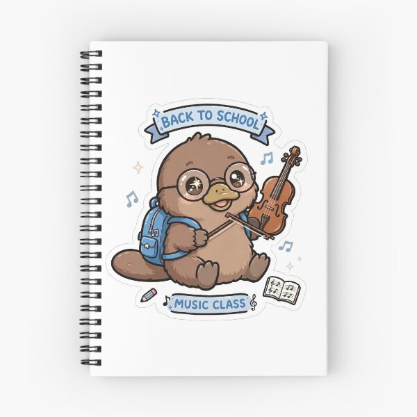 Item preview, Platypus Back To School Music Class designed and sold by Wildlife-Walk.