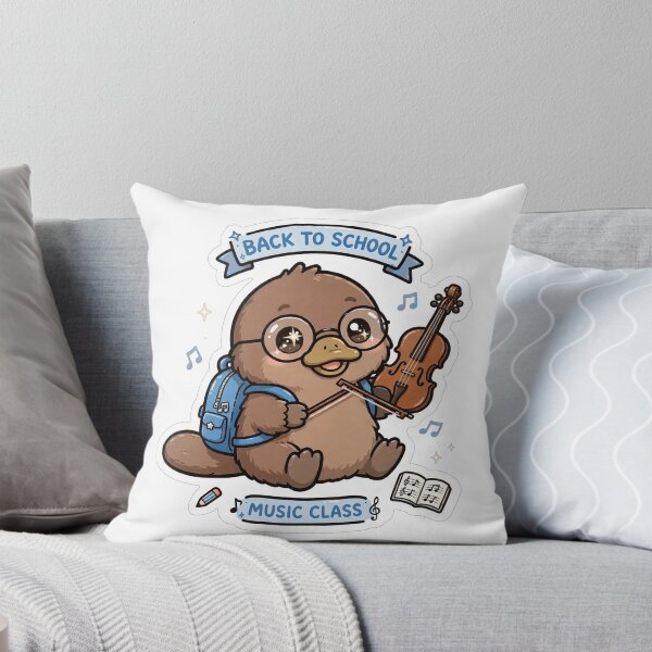 Item preview, Platypus Back To School Music Class designed and sold by Wildlife-Walk.