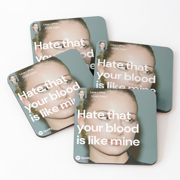 Item preview, Love Letter lyrics - Mulaa Joans designed and sold by Milkshake33.