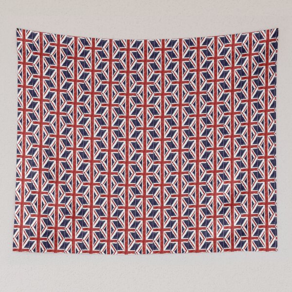 Item preview, Union Jack British Flag Design with Bold Colors and Classic Style designed and sold by zanahoricida.