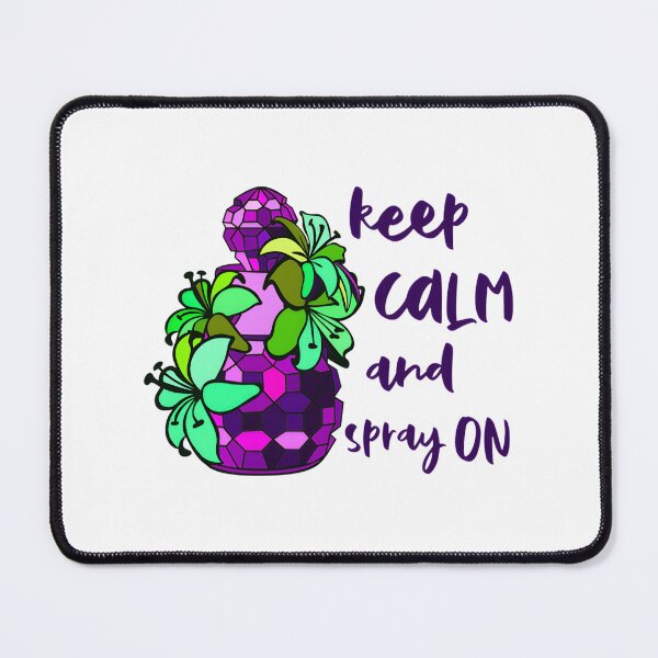 Item preview, Keep Calm and Spray On Motivational Art Design for Creativity and Positivity designed and sold by Medamine1.