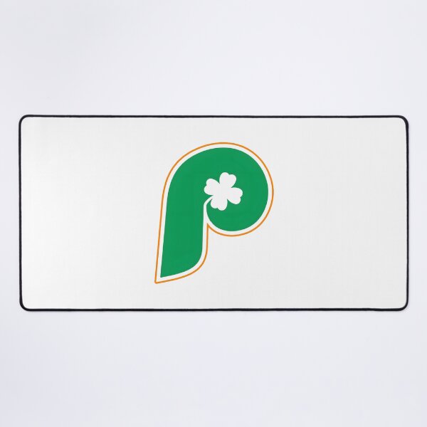 Item preview, Philadelphia Phillies Inspired Retro Irish Four Leaf Clover Design designed and sold by alfurjanitarek1.