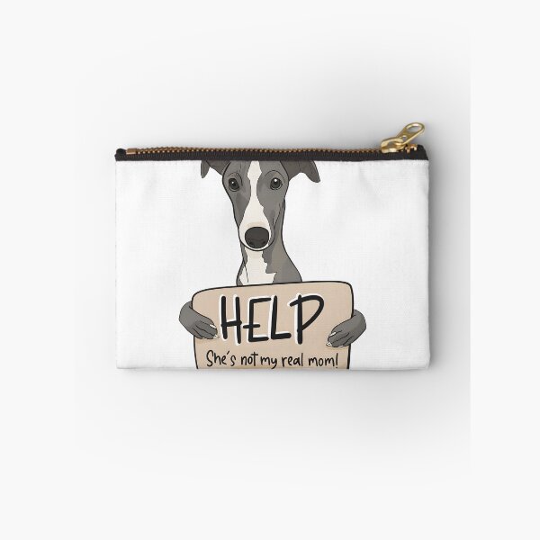 Artikelvorschau, Witziges Greyhound-Mama-Design – Hilfe, sie ist nicht meine richtige Mama! Humorvolles Geschenk für Hundeliebhaber entworfen und verkauft von IseeRobots.