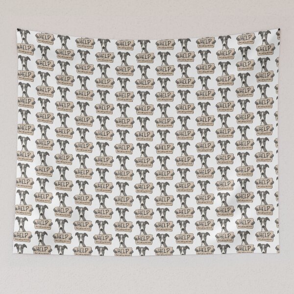 Item preview, Funny Greyhound Mom Design - Help She's Not My Real Mom Humorous Dog Lover Gift designed and sold by IseeRobots.