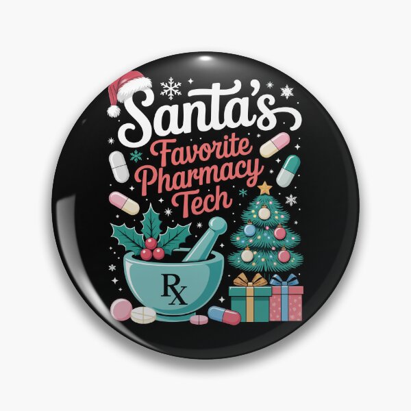 Item preview, Santa's Favorite Pharmacy Tech  designed and sold by jkrphoto.