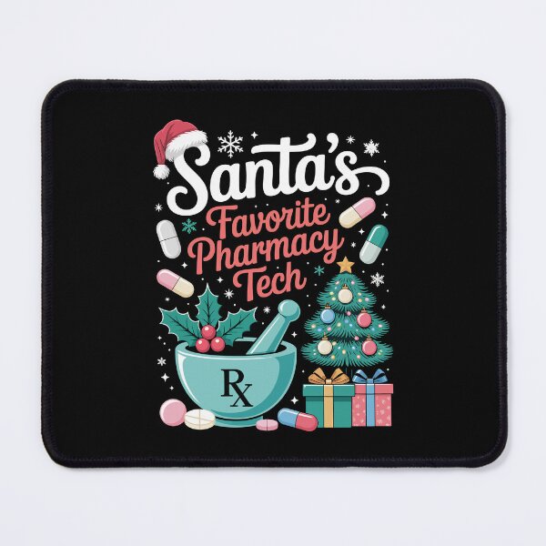 Item preview, Santa's Favorite Pharmacy Tech  designed and sold by jkrphoto.