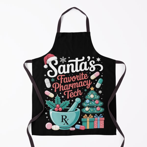 Item preview, Santa's Favorite Pharmacy Tech designed and sold by jkrphoto.