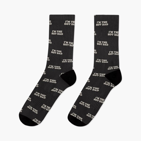 Item preview, I'm The Hot Dad Funny Fatherhood Humor Design designed and sold by ABDELAZIZ SEFFAL.