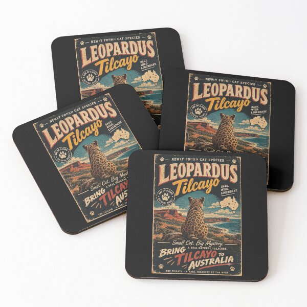 Item preview, Leopardus Tilcayo Bring Tilcayo to Australia designed and sold by quirky-public.