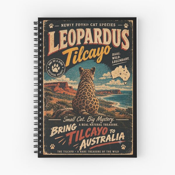 Item preview, Leopardus Tilcayo Bring Tilcayo to Australia designed and sold by quirky-public.