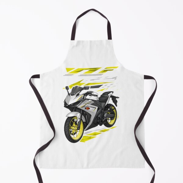 Artikelvorschau, Yamaha YZF R Vivid White Motorrad-Grafikdesign entworfen und verkauft von SirErnest.