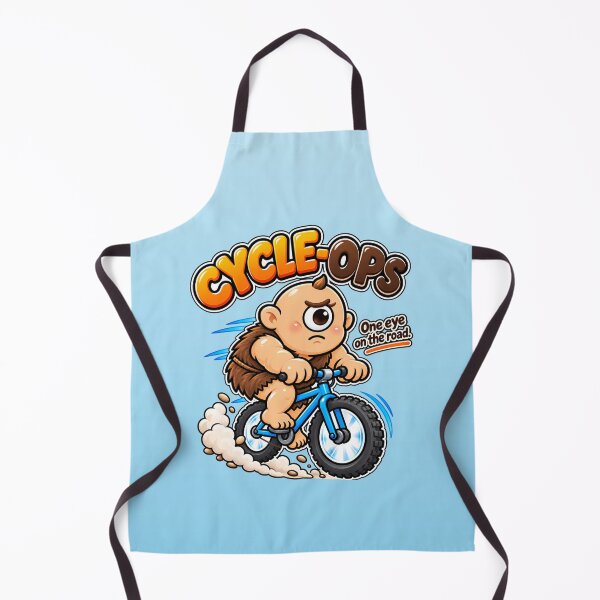 Item preview, Cyclops Cycling Funny Greek Mythology Pun designed and sold by PUNserious.