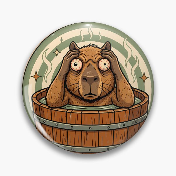 Artikelvorschau, Unangenehm spezifische Vibes Capybara Meme Retro Grafik entworfen und verkauft von UncomfortablySpecific.