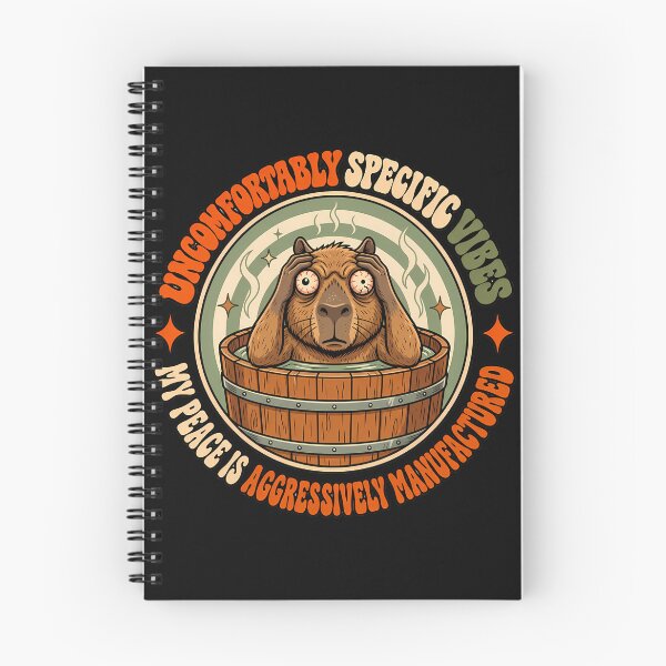 Artikelvorschau, Unangenehm spezifische Vibes Capybara Meme Retro Grafik entworfen und verkauft von UncomfortablySpecific.