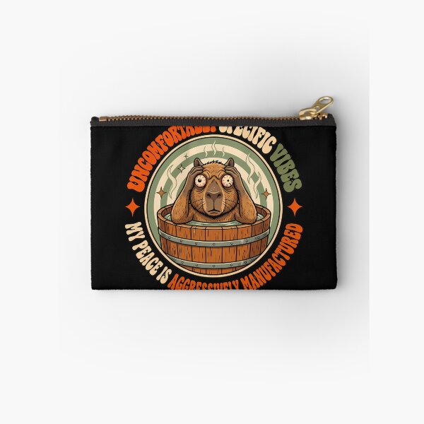 Artikelvorschau, Unangenehm spezifische Vibes Capybara Meme Retro Grafik entworfen und verkauft von UncomfortablySpecific.