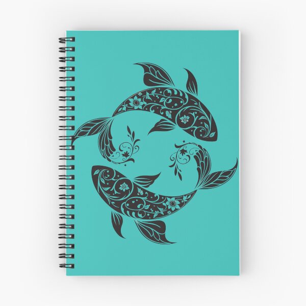 Item preview, Pisces Zodiac Fish – Floral Celestial Ornamental Astrology Art designed and sold by Mousy17.
