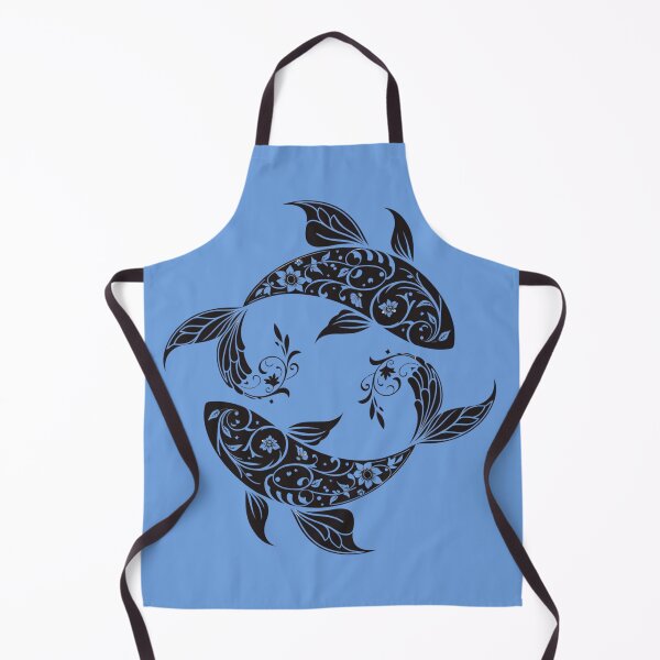 Item preview, Pisces Zodiac Fish – Floral Celestial Ornamental Astrology Art designed and sold by Mousy17.