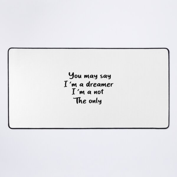 Item preview, Imagine All The People Inspirational Quote Design for Dreamers and Peace Lovers designed and sold by Di-Stefano-Art.
