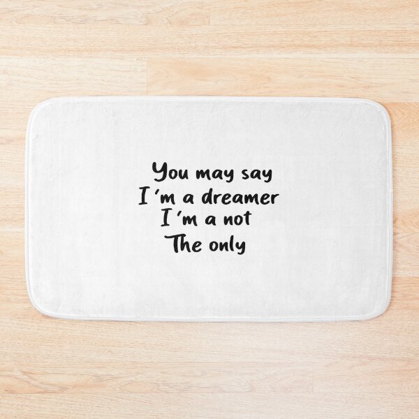 Item preview, Imagine All The People Inspirational Quote Design for Dreamers and Peace Lovers designed and sold by Di-Stefano-Art.