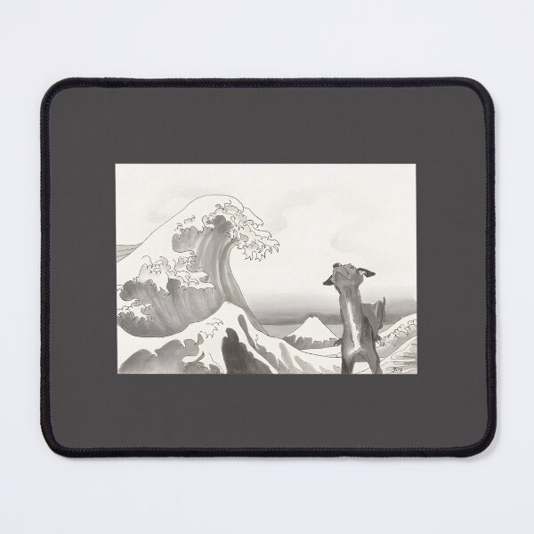 Item preview, Fairy Finn Gazing at Ocean Waves Artwork designed and sold by IseeRobots.