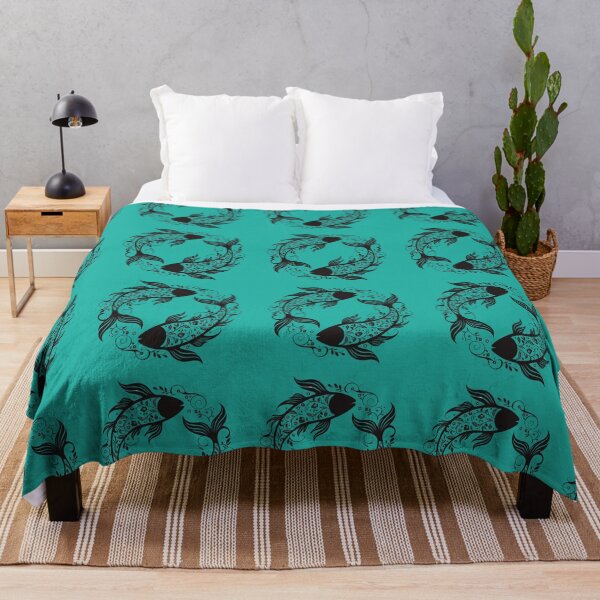 Item preview, Pisces Zodiac Fish – Ornamental Floral Astrology Art designed and sold by Mousy17.