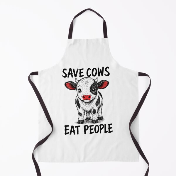 Item preview, Save Cows Eat People Vegan Calf Cow Animal Welfare Animal Rights Veganism Go Vegan designed and sold by Annika Shurafa.