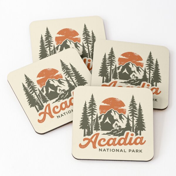 Item preview, Parque Nacional Acadia de época designed and sold by Travelpeak.