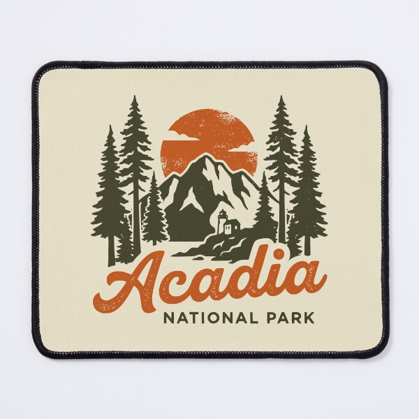 Item preview, Vintage Acadia National Park designed and sold by Travelpeak.