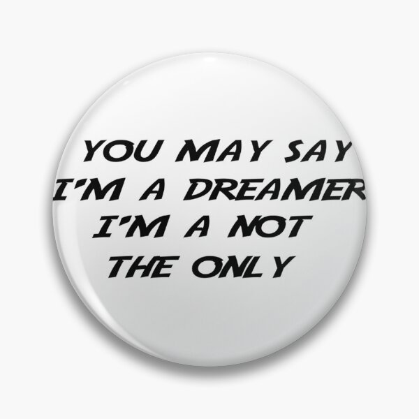 Item preview, Imagine All The People Inspirational Quote Design designed and sold by Di-Stefano-Art.