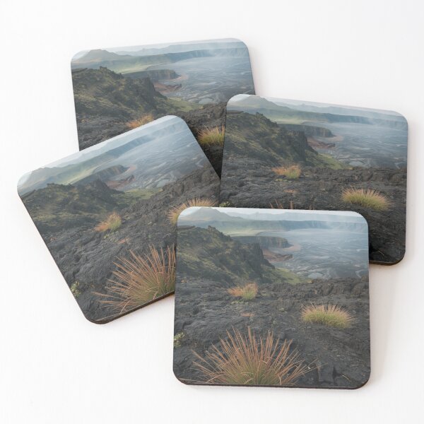 Item preview, The Earth Remembers Fire | Volcanic Landscape Nature Wall Art designed and sold by VeloraNature.