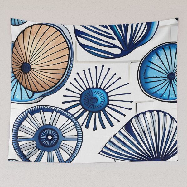 Item preview, Watercolor Seashells designed and sold by Gustavo Navarro.