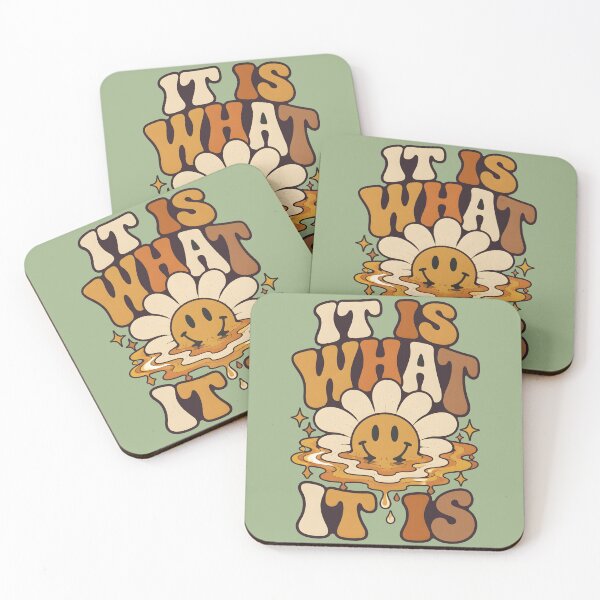 Item preview, It Is What It Is Retro 70s Sarcastic Mental State Aesthetic designed and sold by DoceVaga.