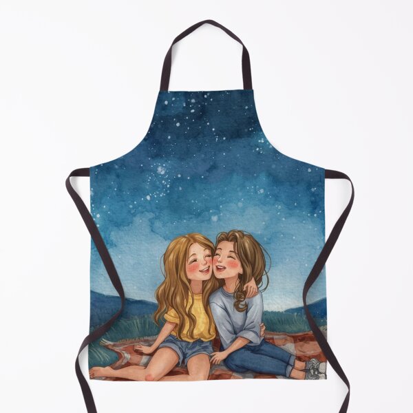 Item preview, Best friends starry nights designed and sold by Anisha Vaz.