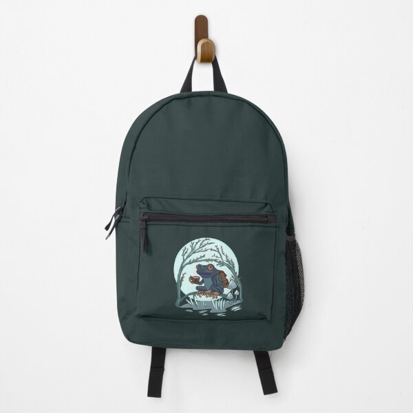 Item preview, Frog Moon Coffee Goblincore Aesthetic Vintage Dark Academia Forest Art designed and sold by LeshanArt.