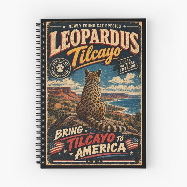 Item preview, Leopardus Tilcayo Bring Tilcayo to America designed and sold by quirky-public.