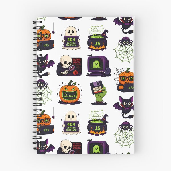 Item preview, Spooky Computer Science & Halloween Programmer Sticker Pack designed and sold by aysenism.